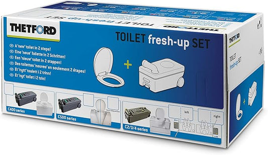 Thetford 5164262 Camping Toilet Fresh-Up Sets for C-400