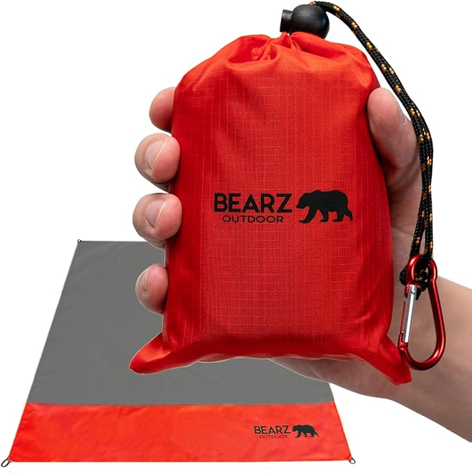 Pocket Blanket - Waterproof Picnic Blanket, Compact Travel Blanket, Picnic Blankets Waterproof Foldable Lightweight for Beach, Hiking, Festival Accessories