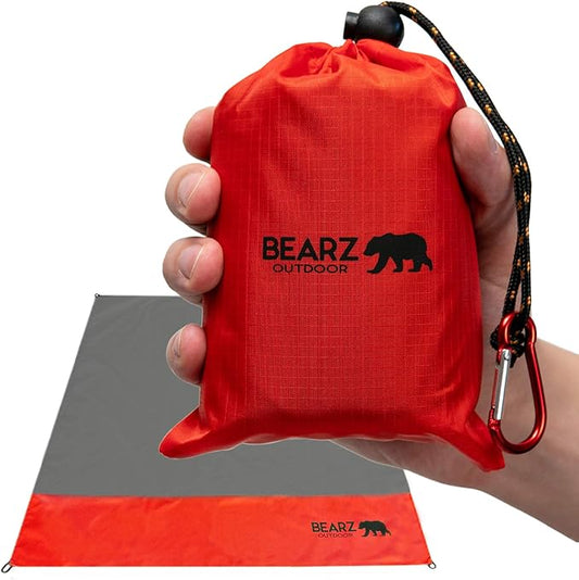 Pocket Blanket - Waterproof Picnic Blanket, Compact Travel Blanket, Picnic Blankets Waterproof Foldable Lightweight for Beach, Hiking, Festival Accessories