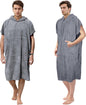 Catalonia Surf Poncho Changing Towel Robe for Adults Men Women, Water Absorbent Wetsuit Change Poncho for Surfing Swimming
