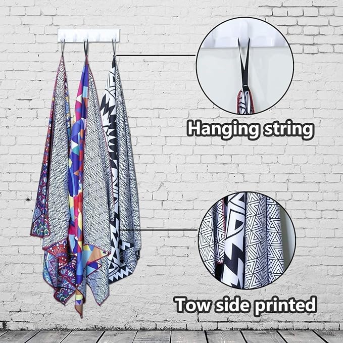 Microfiber Compact Sandproof Pool Beach Towel Blanket - Quick Fast Dry Sand Free Proof Outdoor Clearance Thin Camping Travel Swim Towels Personalized Girls Women Men Adults Friend Gift Purple Flower