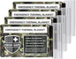 Swiss Safe Emergency Mylar Thermal Blankets + Bonus Space Blanket - Compact & Insulated for Cold Weather - Designed for NASA, Outdoor Camping, Survival, First Aid Car Kit - Woodland Camo, 4 Pack