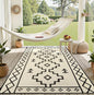 Uphome Outdoor Rug Mat Waterproof 5x8 ft, Reversible Outdoor Plastic Straw Rug, Tan Boho Patio Rug, Foldable RV Camping Rug, Indoor Outdoor Area Rug for Backyard Deck Pool Balcony Picnic, 5'x8'