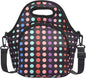 Neoprene Lunch Bag, Thermal Insulated Lunch Tote Bag with Detachable Shoulder Straps, Lightweight & Reusable Lunch Bag for Women Men