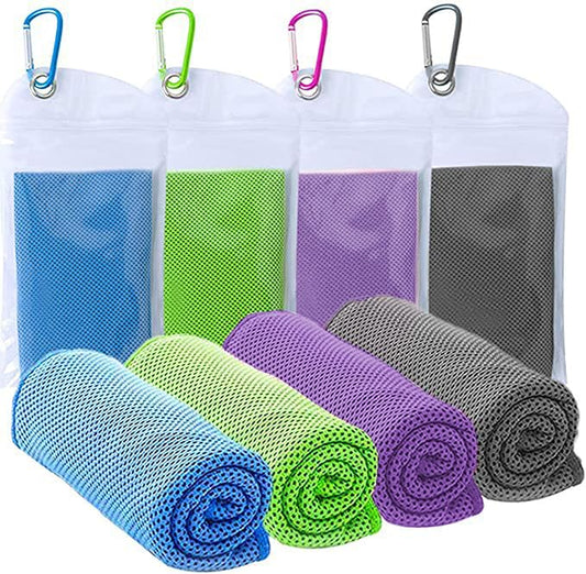 Cooling Towel Workout, Ice Towel for Gym, Fitness, Golf, Yoga, Camping, Hiking, Bowling, Travel, Outdoor Sports Towel