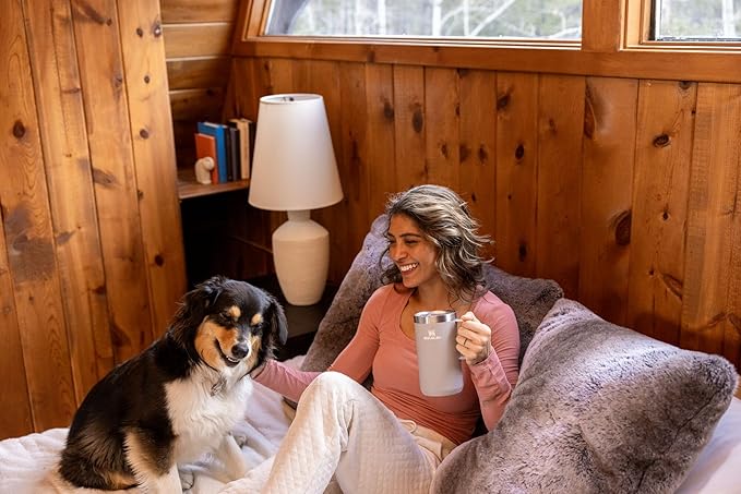 Stanley Stay-Hot Camp Mug 12 oz & 24 oz | Press Fit Drink Through Lid | Cup for Coffee, Tea and Drinks | Insulated Stainless Steel Coffee Mug | BPA-Free