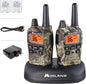 Midland® - T75VP3 - 36 Channel FRS Two-Way Radio - Long Range Walkie Talkie, 121 Privacy Codes, & NOAA Weather Scan + Alert - Mossy Oak Camo - Set of 2