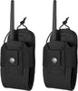 FRTKK Tactical Radio Holder Radio Holster Molle Radio Pouch Universal Radio Case Military Heavy Duty Radio Bag for Police Firefighter Two Ways Walkie Talkies Vest