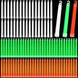 Sotiff 96 Pcs 6 Inch Large Bright Glow Sticks Light Sticks Halloween Favors Emergency Chem Sticks Cheer Stick for Party Activities Birthday Wedding Concerts Halloween Decor