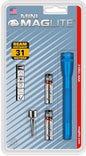 MagLite M3A116 Mini Incandescent 2-Cell AAA Flashlight, Blue