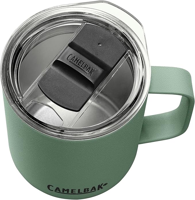 CamelBak Horizon Insulated Stainless Steel Camp Mug Drinkware Moss, 12oz
