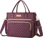 Large Women Lunch Bags for Work Insulated/Insulated Adult Lunch Box for Womens/Nylon Thermal Lunch Bag for Women/Leakproof Cooler Lunch Tote Bag with Storage Pocket (Mirage Purple)