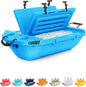 CUDDY Floating Cooler and Dry Storage Vessel for Land & Water – 40QT– Great for River, Beach, Kayak, Pool, & Lake - Multiple Color Options