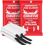 Emergency Fire Blanket for Kitchen and Home, 40” x 40” Fire Extinguishing Blanket(2pcs), Fire Suppression Blanket, Fire Safety Blanket, Fiberglass Flame Retardant Blanket