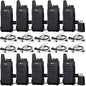 TIDRADIO TD-M8s 2 Way Radio Walkie Talkies Rechargeable VOX License-Free Two Way Radio with Earpiece Walkie Talkies for Adults School Church Restaurant Business Office (10 Pack)