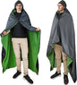 Catalonia Waterproof Blanket for Outdoor, Hooded Blanket Poncho, Windproof, Warm for Stadium,Sporting Events, Camping