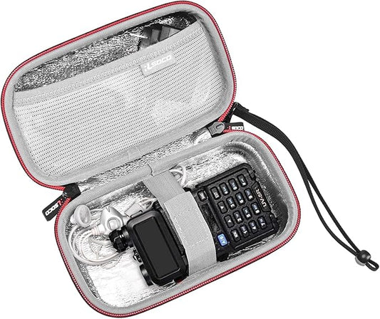 RLSOCO Hard Case for BAOFENG BF-F8HP/UV-5R/BF-888S/UV-82 Dual Band Handheld Two-Way Radio (Case Only)