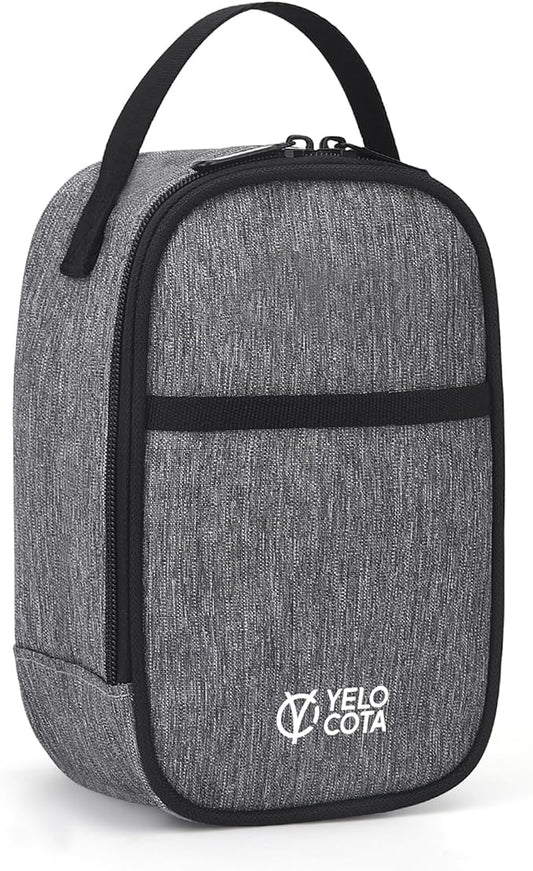 Mini Thermal Bag, Snack Bag, Insulated Lunch Bag, Lunch Cooler Bags, Exact Designed for Insulated Food Jar below 27oz, Lunch Tote Bag for Child,Men,Women …