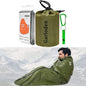 Emergency Sleeping Bag, Waterproof Thermal Bivy Sack with Survival Blanket for Outdoor Hiking Camping Adventure