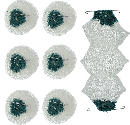 MAXLOOP 10PCS Gas Lantern Mantles 3-Layer Gas Lantern Mantles Propane Lantern Mantles with 2 Install Clips Gas Lantern Covers Accordion Shape Mantles for Lantern