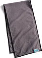 Mission Dual Action Cooling & Drying Towel, Charcoal/Black - Cools Up to 6 Hours - Moisture & Sweat Absorbent - UPF 50 Sun Protection - Machine Washable