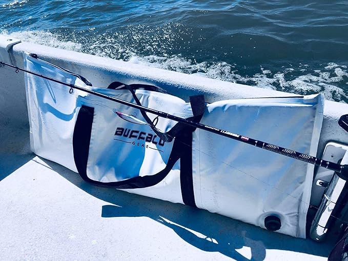 Buffalo Gear Insulated Fish Cooler 60in 71in 116in Large Kill Bag - Portable Waterproof, Keeps Ice-cold More Than 24 Hours