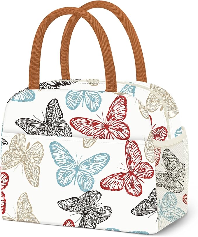 Lunch Bag Women, Lunch Box for Women Men Reusable Insulated Lunch Tote Bag, Handbags Case High Capacity for Travel Work Picnic