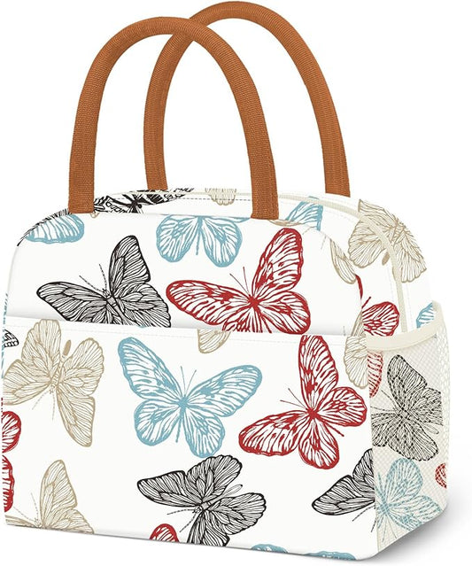 Lunch Bag Women, Lunch Box for Women Men Reusable Insulated Lunch Tote Bag, Handbags Case High Capacity for Travel Work Picnic