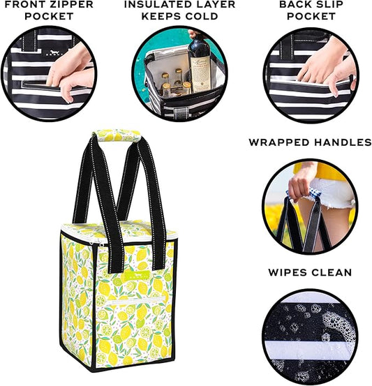 SCOUT Pleasure Chest - Soft, Lightweight, Insulated Cooler, Fits 5 Wine Bottles, Cooler for Beach, Pool, Boat, and Picnics