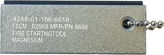Magnesium Fire Starter - Camping Fire Starter - Outdoor Military Fire Starter - Ferro Rod Firestarter