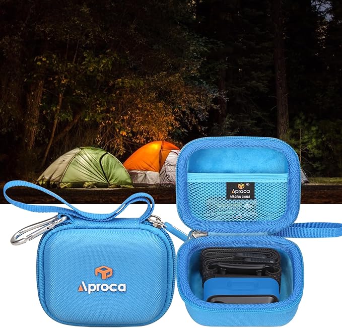 Aproca Blue Portable Hard Storage Case, for Black Diamond Equipment Spot 400 / Storm 400 / Spot 400-R/Storm 500-R Headlamp