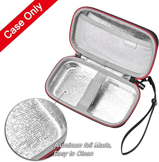 RLSOCO Travel Case Compatible With Midland GXT1000VP4/LXT600VP3/T51VP3 X-TALKER Handheld Portable FRS Two Way Radio (Case Only)