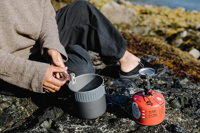 MSR PocketRocket Deluxe Ultralight Camping and Backpacking Stove Kit