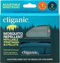 Cliganic Mosquito Repellent Pack (Wristband + 2 Refill Pellets) - Adjustable, Natural DEET-Free, Essential Oil Infused