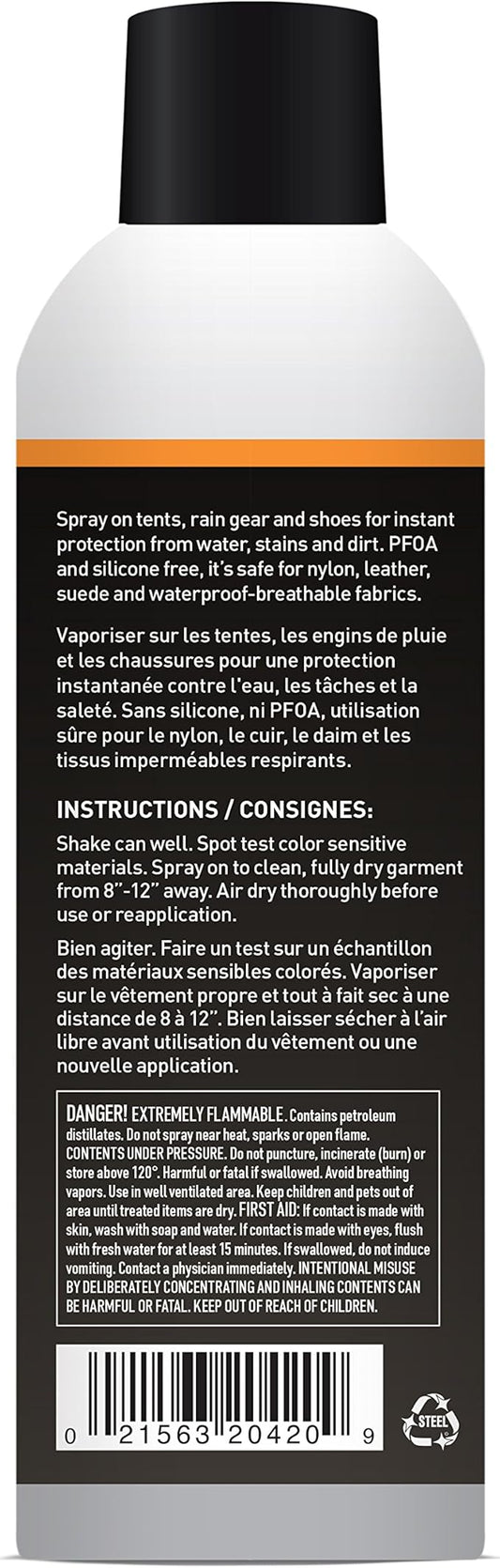 GEAR AID Tent Waterproofing Spray Kits for Nylon Tents