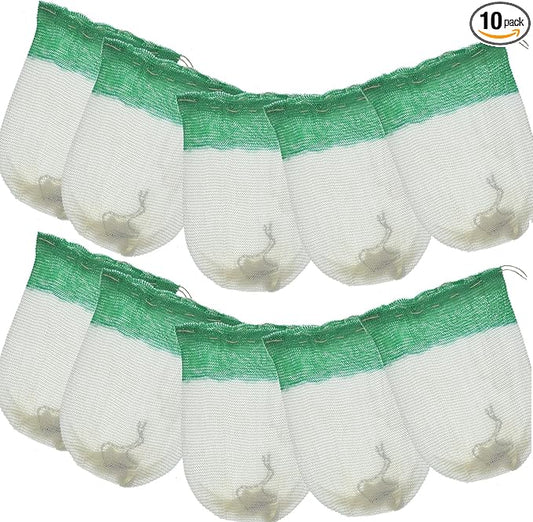 MAXLOOP 10pcs Propane Lanterns Mantles for Gas Lamp Mantles for Gas Lantern Propane Light Mantle for Outdoor Camping Lantern Natural, White