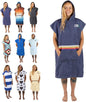 COR Surf Poncho Changing Towel Robe with Hood and Front Pocket | Thick Quick Dry Microfiber Wetsuit Poncho Towel for Surfing Beach Pool Swim (Medium - Knightrider)
