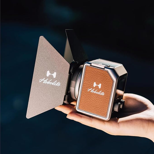 Micro LED Video Light Standard Kit with LCD Display, App Control, Barndoor, CRI/TLCI 96+, 2700-6500K Portable Continuous Lighting for Photography, Filming, Live Streaming, Video Conference