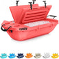 CUDDY Floating Cooler and Dry Storage Vessel for Land & Water – 40QT– Great for River, Beach, Kayak, Pool, & Lake - Multiple Color Options