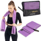 Microfiber Gym & Travel Towel Set of 2 Size in 1 Pack (XL + S) - Camping Towel - Sports & Beach & Yoga Towel- Quick Dry Towel - Super Absorbent