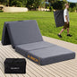 Memory Foam Camping Mattress Pad, 4 Inch Thick Waterproof Foldable Sofa Bed Floor Mattress, Portable Sleeping Pad for Adult, Sleeping Mat for Travel RV Camping Guest Yoga