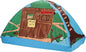Pacific Play Tents 19791 Kids Tree House Bed Tent Playhouse - Fits Full Size Mattress , Green