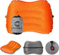 Camping Pillow - Inflatable Pillow - Travel Pillows for Backpacking & Airplane, Lumbar Support 2.0 Blow Up Pillows, Ultralight Compressible, Comfortable, Ergonomic Pillows