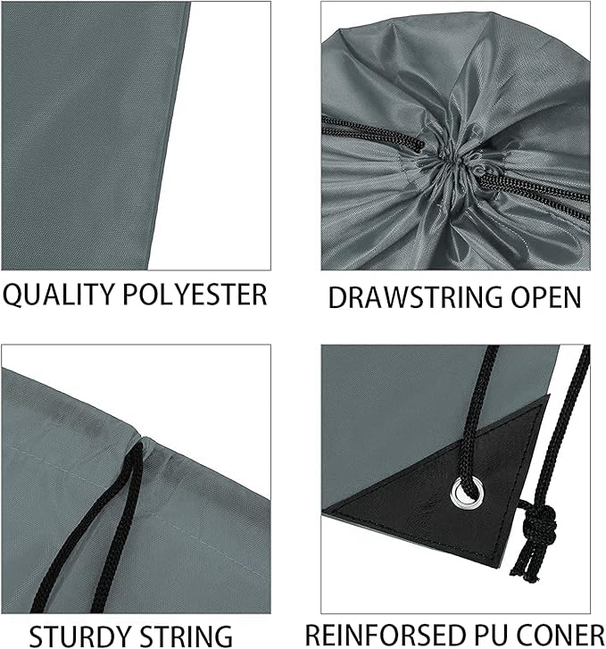 Vorspack Drawstring Backpack 20 Pieces for Party Gym Sport Trip