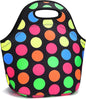 Neoprene Lunch Bags Thermal Insulated Lunch Tote Bag Reusable Washable Neoprene Picnic Bag for Women Men