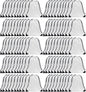 GoodtoU Drawstring Backpack Bulk, 100 Pcs Draw String Bags Cinch Bag Drawstring Gym Bag Sackpack Drawstring Bags for Women Men, White