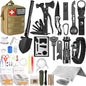 Survival Kits, 149Pcs Survival Gear First Aid Kit IFAK with Molle System Essential Camping Gear Emergency Medical Supplies for Car Fishing Hunting Outdoor Adventure, Camping Essentials