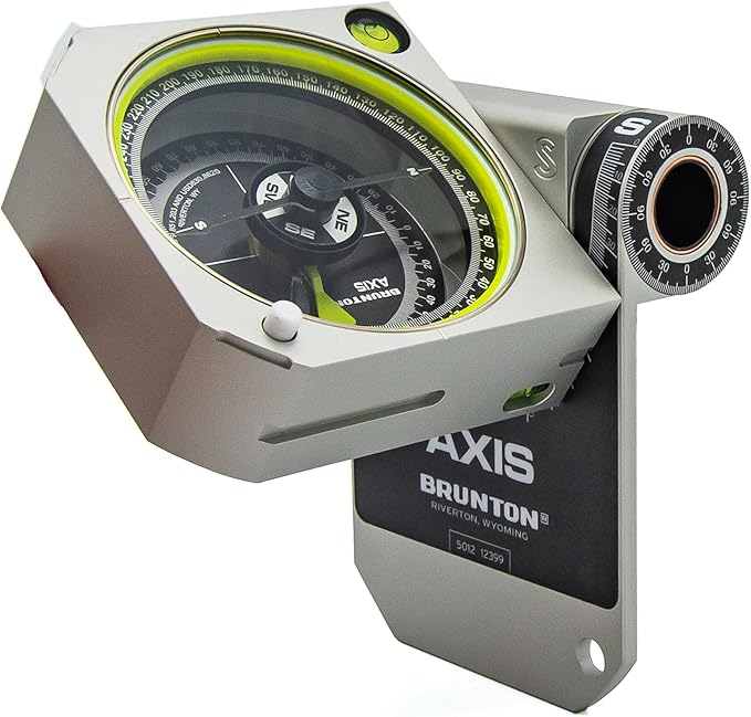 Brunton Axis Transit, Silver, Azimuth (0-360)
