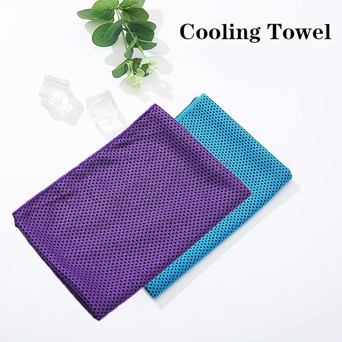 Cooling Towel Workout, Ice Towel for Gym, Fitness, Golf, Yoga, Camping, Hiking, Bowling, Travel, Outdoor Sports Towel