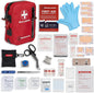 Surviveware Waterproof Premium Survival First Aid Kit - Survival Emergency Preparedness for Travel Camping Gear, Survival Kit and Outdoor Emergencies - HSA & FSA Eligible Survival Kit